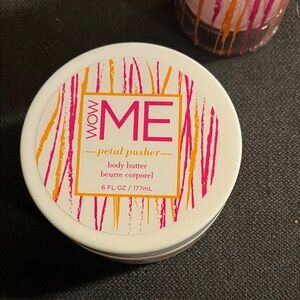 Petal Pusher Body Butter set - Pink and Orange